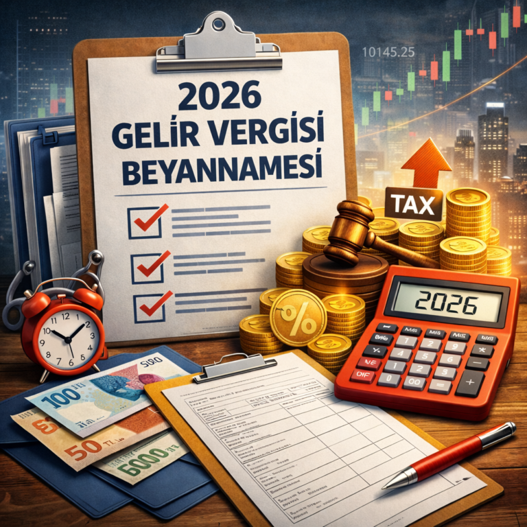 2026 Gelir Vergisi Beyanname Takvimi ve Kritik Sınırlar